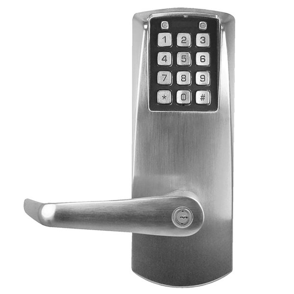 Dormakaba PowerPlex Exit Trim, Yale 7100, Corbin ED5200 Rim Devices, KIL, Schlage C Keyway, Satin Chrome P201YXSLL-626-41